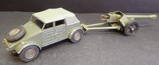 Dinky Toys #617 Volkswagen KDF & 50mm P.A.K. Anti-Tank Gun