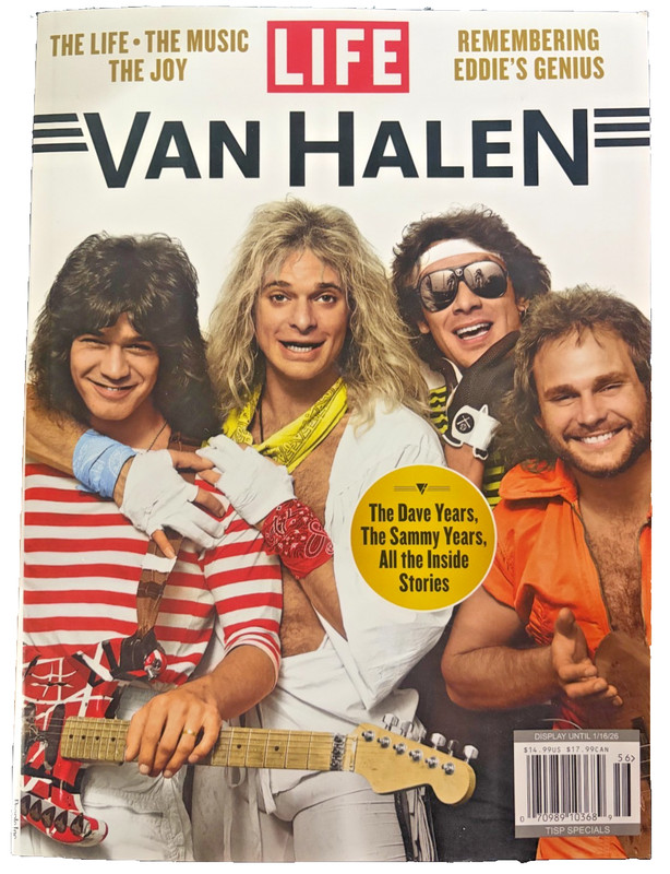 Van Halen: Life Magazine 2025 ~ The Life The Music The Joy ~ Remembering Eddie