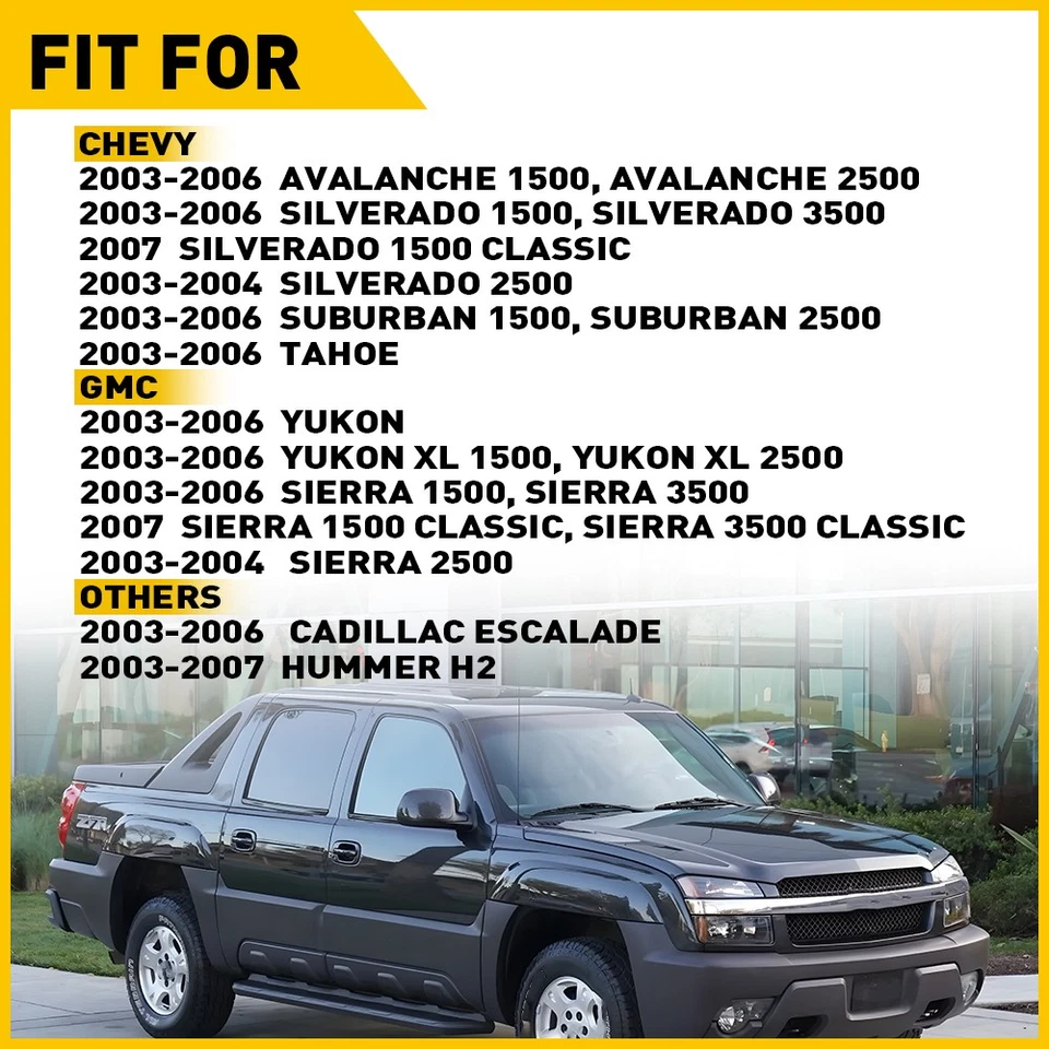 Ignition Lock Cylinder Switch & Housing for 2003-2007 Chevrolet GMC Cadillac H2 - Image 3 of 4