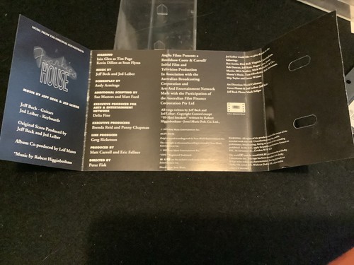 Frankie's House Soundtrack Jeff Beck Jed Leiber Cassette ( Original 1992 ) - Picture 4 of 6