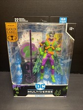 McFarlane DC Multiverse Red Robin Jokerized Gold Label Action Figure New in Box
