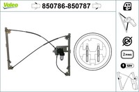 Valeo Fensterheber 850787 FüR Renault