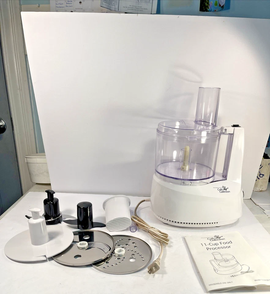 Wolfgang Puck 11 Cup Food Processor Open Box Never Used Model CCFP0010 Tested - Image 4 of 4