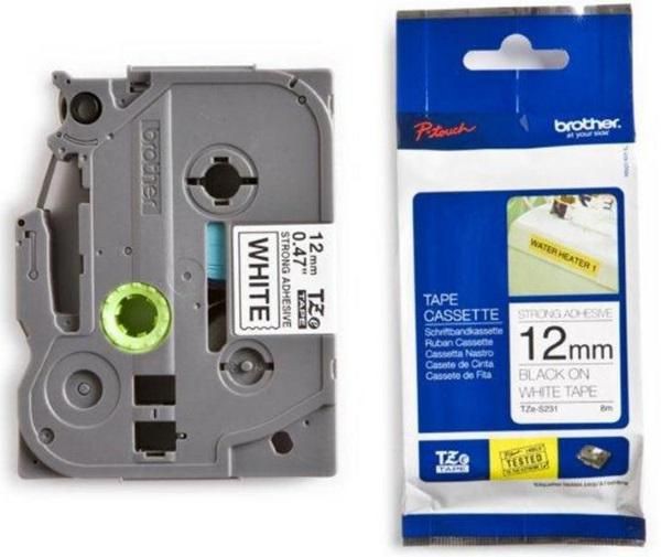 Brother TZ-231 Tape Black On White 12mm