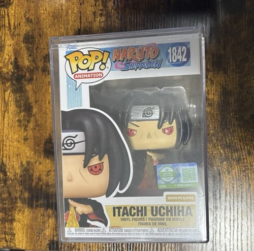 Funko Pop! Itachi Uchiha Fireball Jutsu Naruto #1842 LE 5000 With Pop! Protector