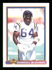 1991 Bowman #308 Randall McDaniel Minnesota Vikings 59151