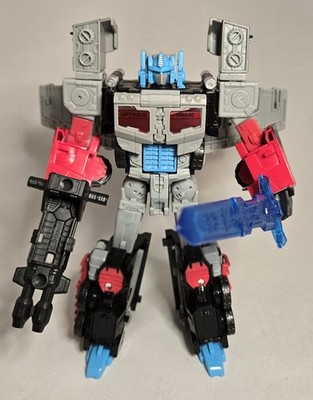 Transformers Titans Return Chaos On Velocitron Laser Optimus Prime 2016 TRU 