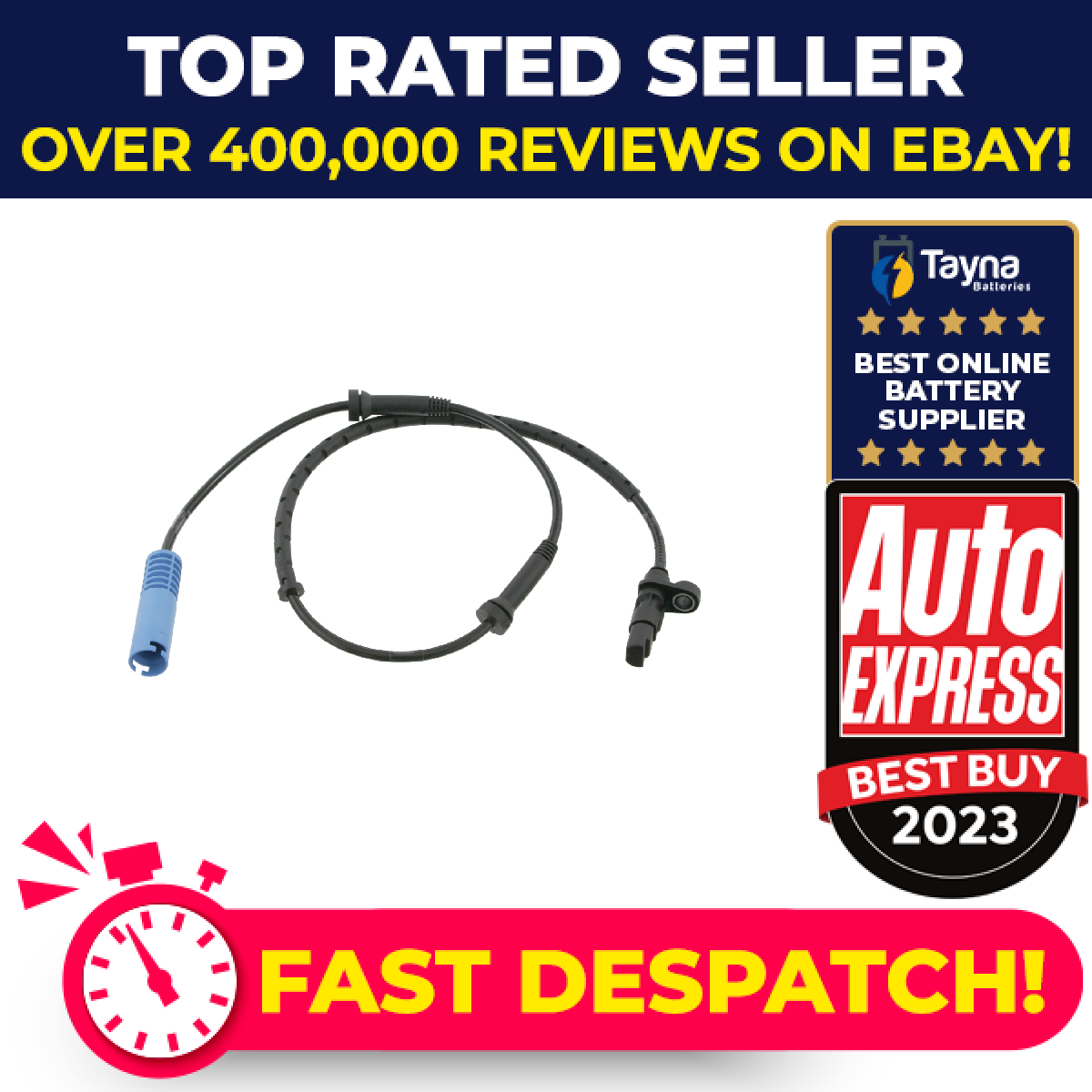 ABS Sensor fits BMW M5 E39 4.9 Rear Left or Right 98 to 03 Wheel Speed Febi New