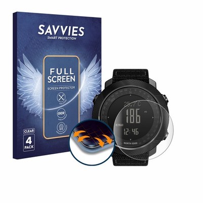 4x Full-Screen Schutz Folie für North Edge Apache 3D Curved Edge Display