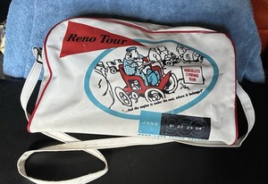 Reno Nevada Lake Tahoe 1960 Horseless Carriage Club Vinyl Emergency Kit Tote Bag