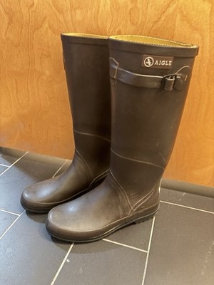 AIGLE Rain Boots - Made in France - Size 37