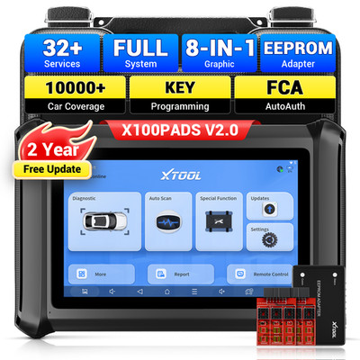 2026 XTOOL X100 PADS V2.0Full System Diagnostic Tool Key Programming IMMO Coding