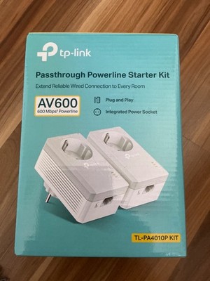 TP-Link TL-PA4010P KIT V5 PowerLine Netzwerkadapter 600 Mbit/s Eingebauter Ether