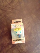 Funko Pocket Pop! Llavero Figura Super Saiyajin Trunks Con Espada Dragon Ball Z