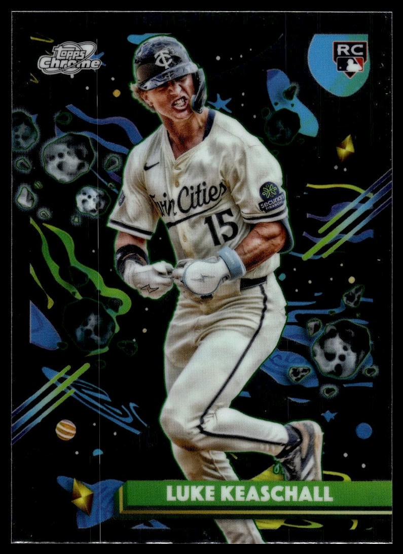 2025 Topps Chrome Cosmic #153 Luke Keaschall