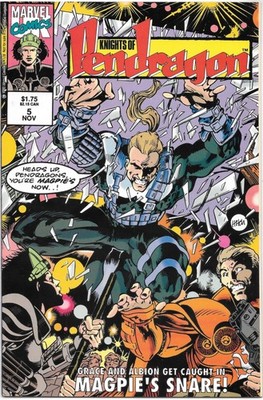 Knights of Pendragon Comic Book #5 Marvel Comics 1992 VERY HIGH GRADE NEW UNREAD