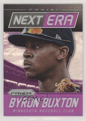 2014 Panini Prizm Next Era Purple Prizm 97/99 Byron Buxton #4 1j2