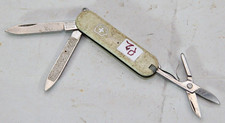 Vintage 3-in-1 Miniature Multi Tool Folding Pocket Knife Bakelite Handle Tiny P2