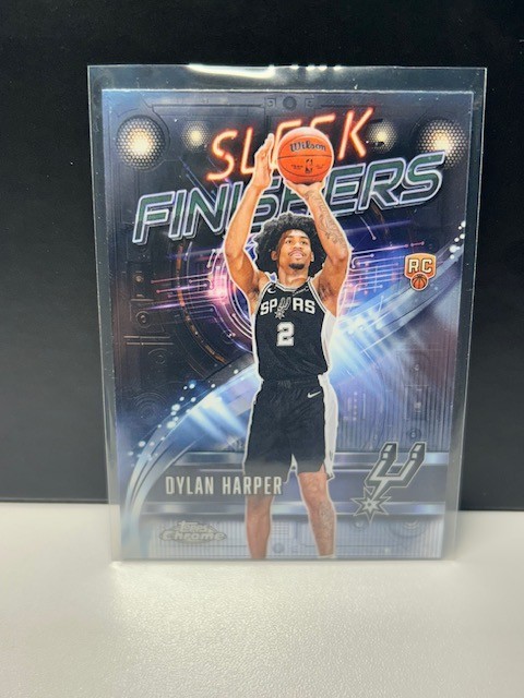 2025-26 Topps Chrome - Sleek Finishers Dylan Harper #SF-22 (RC)