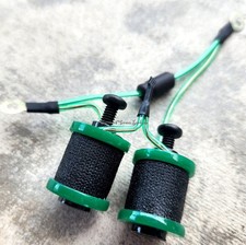1" 8-32 Tattoo Machine Parts Coils 8 Wrap Green Washers Black Green Candy USA