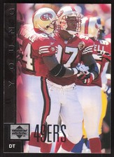 Bryant Young, 1997 Upper Deck, #47, San Francisco 49ers,