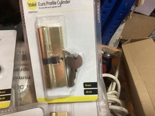 YALE Euro Cylinder Door Lock uPVC Aluminium Timber Door Barrel 