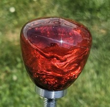 Custom Marble Swirl Car Gear Shift Knob With Adapter Ratrod Vintage Hotrod Akro