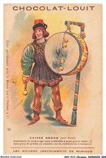 AXYP17-1254-CHROMOS - Chocolat louit - Caisse bedon - Les anciens instruments