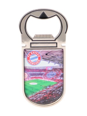 FC Bayern München Flaschenöffner - Arena - Öffner Magnet Kapselheber FCB