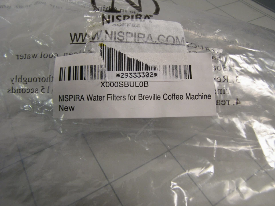 6-pk Nispira Water Filters for Breville Coffee Machine NEW - Image 4 of 4