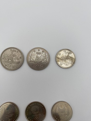 Japan 500 Yen 100 Yen Silver Mix Coin Olympics 20 Set Sport 1964 To 2020 - Picture 22 of 23