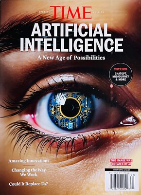 ARTIFICIAL INTELLIGENCE    A New Age Of Possibilities   TIME MAGAZINE   CHATGPT