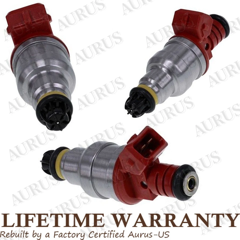 Inyectores de combustible Bosch X8 OEM para BMW 540i 1994 1995 4,0 L V8 0280150778 1466396 Foto 3 de 4