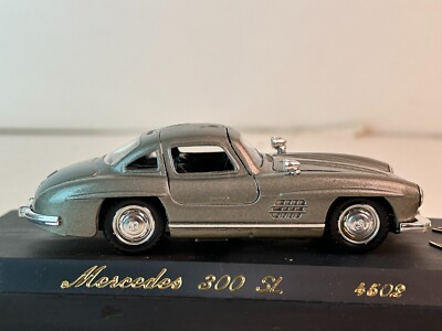Mercedes 300 SL 1954 - Modèle Réduit Solido 1/43, Bleu, En Métal - Occasion, état à Vérifier