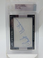 2012 Leaf Cut Signature History of Baseball Chuck Hinton All Star (1964)