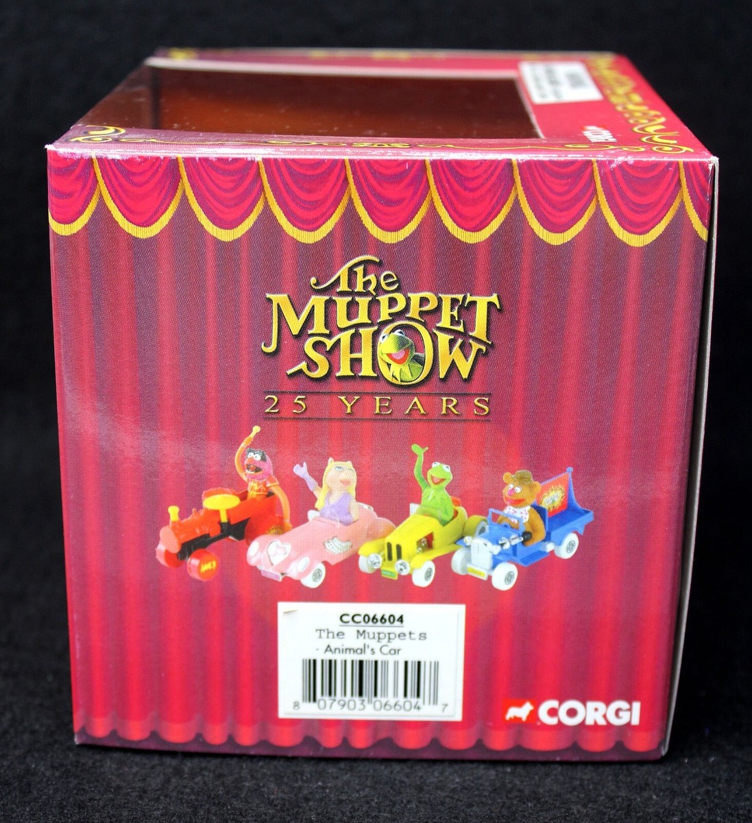 The Muppet Show 25 Year Anniversary ANIMAL in Die-Cast Car by
