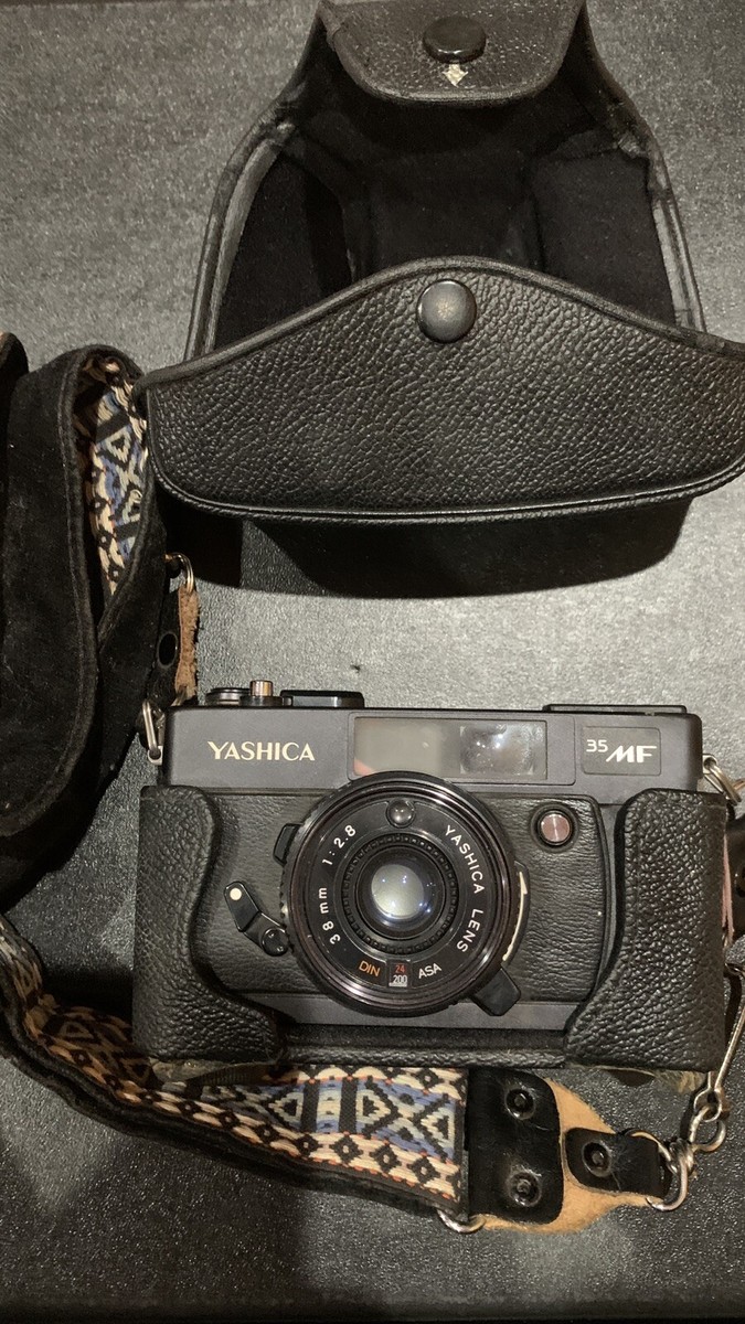 YASHICA MF-2 Super 35mm Film Camera with 38mm f/3.8 YAS-MF2SDX-BK