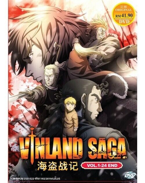 Vinland Saga Vol.1 - 24 End Japanese Anime DVD for sale online