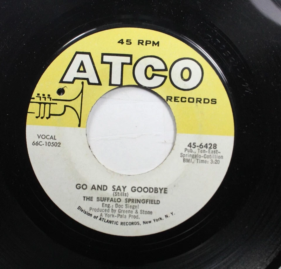 Hear! Rock Neil Young 45 Buffalo Springfield - Nowadays Clancy Cant Even Sing - Image 2 of 2