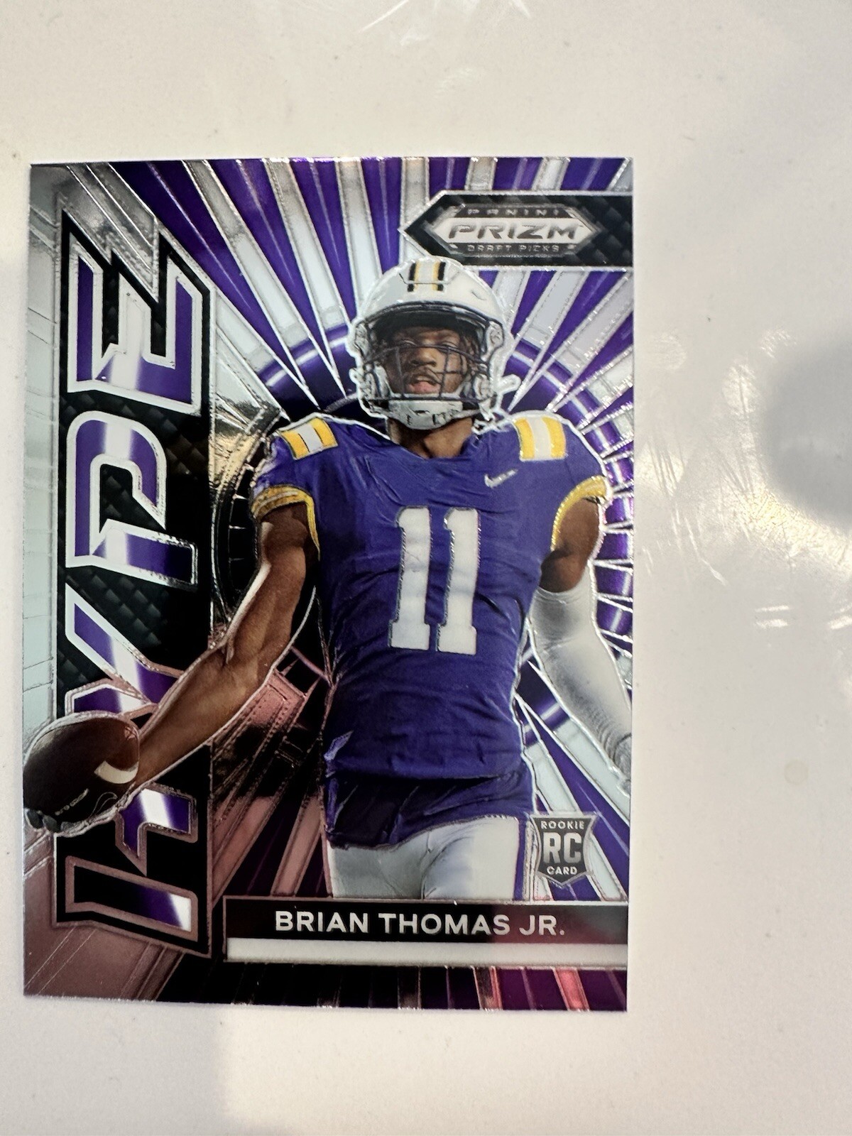 2024 Panini Prizm Draft BRIAN THOMAS JR Hype Insert Jacksinville Jaguars RC