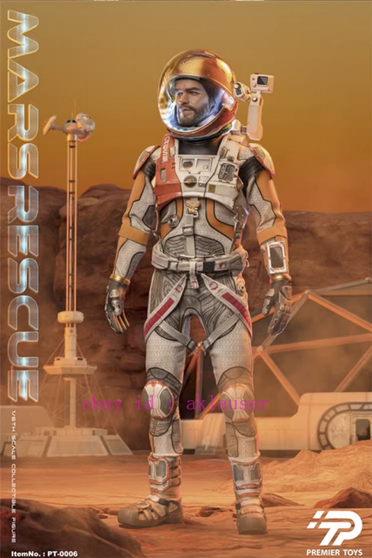 New Premier Toys Pt0006 1/6 The Martian Matt Damon Action Figure
