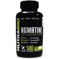 Nutrabio Agmatine Sulfate 500 Mg Daily Muscle Nitric Oxide - 90 Vegetable Caps Nutrabio Agmatine Sulfate 500 Mg Daily Muscle Nitric Oxide - 90 Vegetable Caps