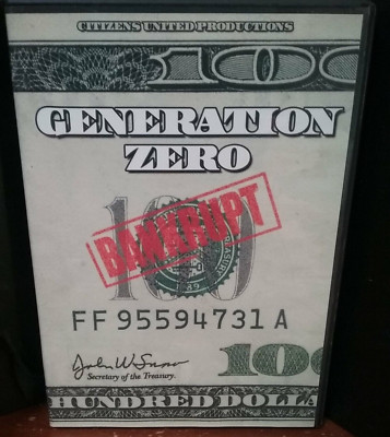 GENERATION ZERO BANKRUPT (DVD,2010, WIDESCREEN)