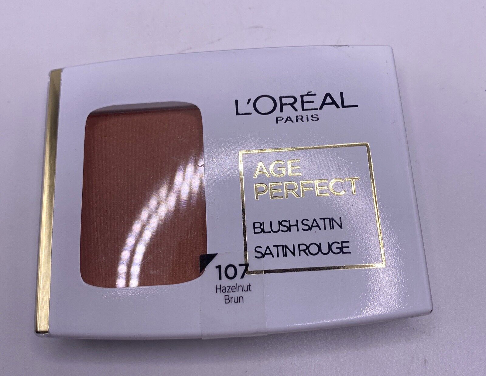 L'Oréal Paris Age Perfect Satin 107 Hazelnut Blush Powder 5g A06