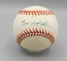 TREVOR HOFFMAN Autographed Signed Baseball on ROMLB ~ Triple Signed!
