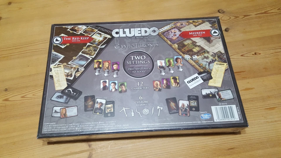 Cluedo Game of Thrones Edition. - Image 4 of 4