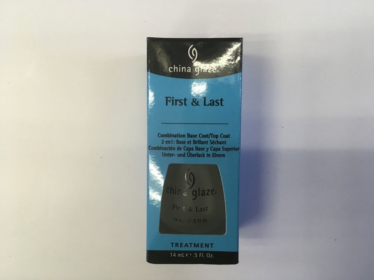 CHINA GLAZE First & Last Combo Base/Top Coat (0.5oz) CHINA GLAZE First & Last Combo Base/Top Coat (0.5oz)