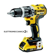 DEWALT DCD796D2-QW avvitatore a percussione 18v 2 batterie 2ah brushless 70Nm...