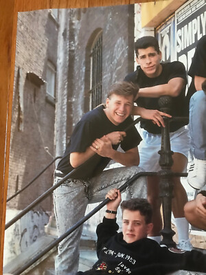 New Kids On The.. Poster NKOTB 1989 Hangin' Tough Wall Hanging Boy