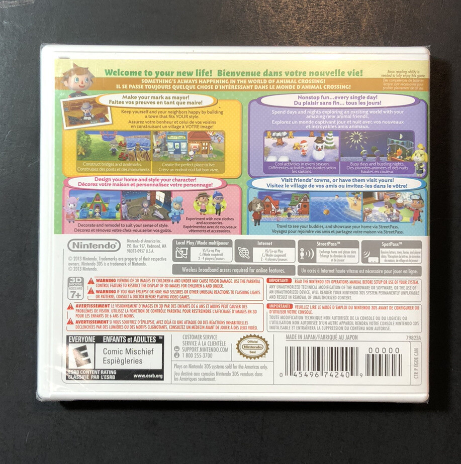 Animal Crossing New Leaf First Print (3DS) NEW